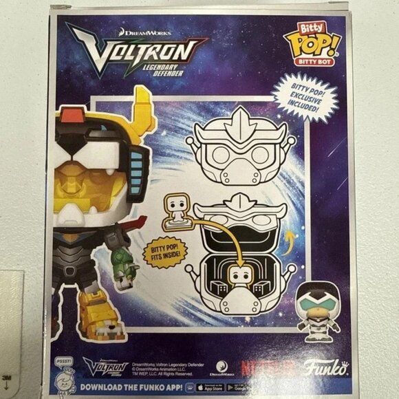 *NIB* Funko Bitty Pop Bots 2pcs Voltron with Shiro -Bitty Bot Voltron Netflix - Picture 4 of 7